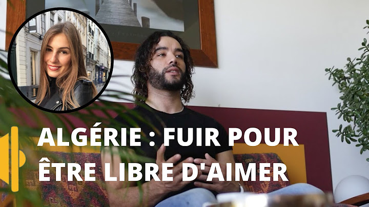 Il quitte l'Algérie pour être libre