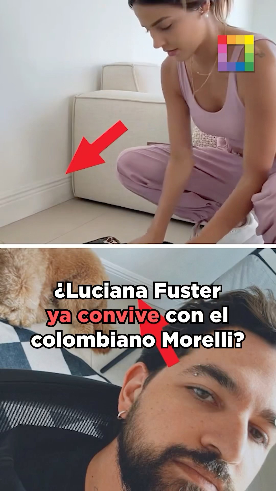 ¿Luciana Fuster ya convive con el colombiano Morelli? #UnDíaEnElMall #LucianaFuster #Morelli