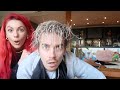 Weekly vlog- I dyed my boyfriends hair (he didn't like it)