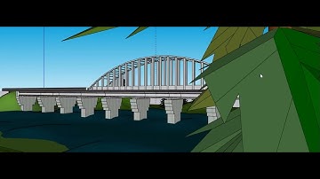 THEERTHALLI BRIDGE |CREATING IN GOOGLE SKETCHUP PRO 2022