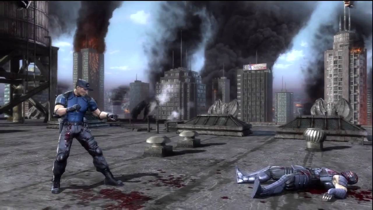 Stryker's X-ray Attack (Mortal Kombat 9)