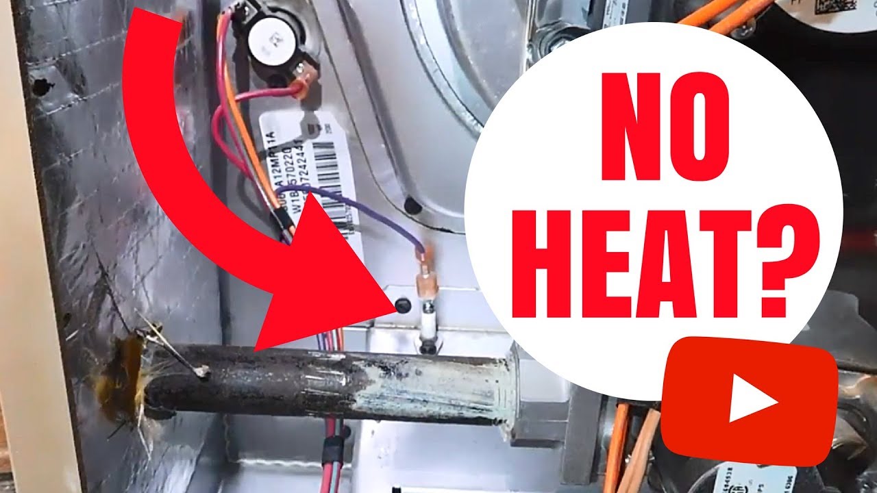 Furnace Sensor Rod Fix - NO HEAT/PILOT LIGHT ON