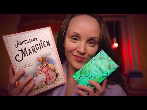 ASMR 1h Gemütliches Beisammensein mit 🍵Teetrinken, 🎴Kartenziehen & 👑Märchenlesung ✨ Sanft Geflüstert