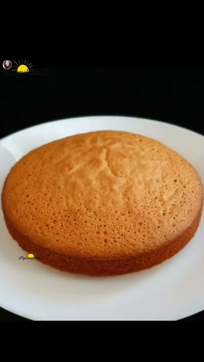 Basic Vanilla Cake Recipe | Tea Time Cake | #shorts