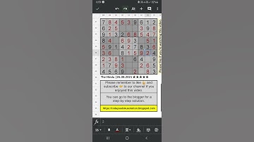 The Hindu Sudoku 5 Star Solution | 26.08.2021 | Difficulty Level ★★★★★