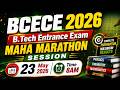 🔥BCECE 2026 | Marathon Session |Complete Syllabus Revision in One Shot | B.Tech Entrance Exam #bcece