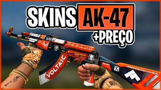 TODAS as SKINS AK-47 +PREÇO em Reais - 2022 (CS:GO)