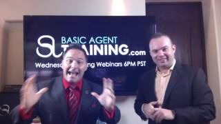 Basic Agent Training Webinar Dec 21st 2016
