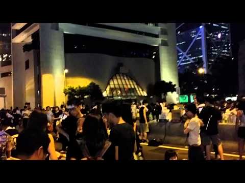 Video: Rakaman Pengebumian Pembukaan Eye Of Occupy Central 
