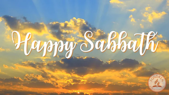 Happy Sabbath! O Taste & See!