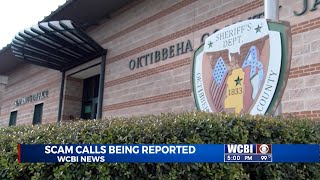 Someone claiming to be Oktibbeha Co. Sheriff's Dept. making spam calls