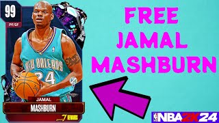 Free Dark Matter Jamal Mashburn Gameplay NBA 2k24 Myteam