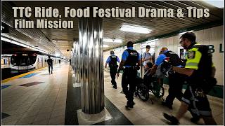 Wheelchair Incident, Food Festival Drama & Bay Station Tips - Toronto Subway Ride