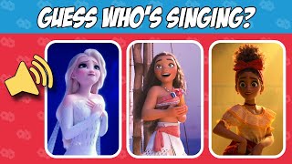 Guess Who's Singing 🎵  | Disney Song Quiz
