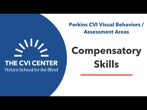 CVI Visual Behaviors Compensatory Skills 