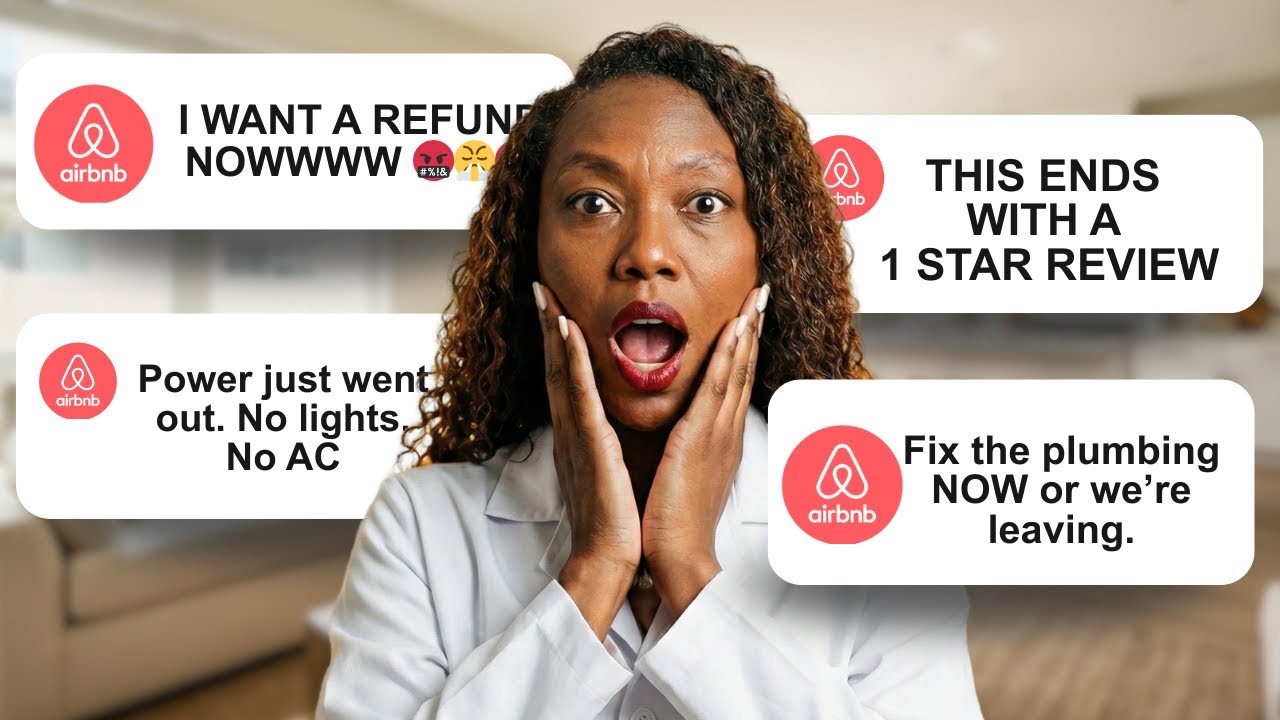 5 Steps to Calm an Angry AIRBNB Guest - YouTube