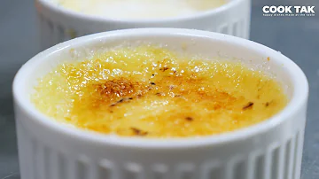 크렘 브륄레 만들기 :: 집에서 만드는 초간단 프랑스 디저트 :: Creme Brulee Recipe :: Simple Dessert :: Dessert Recipe