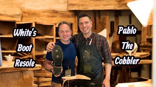 White’s Boot RESOLE by Pablo the Cobbler and Stitchdown Bootcamp 2025 RECAP
