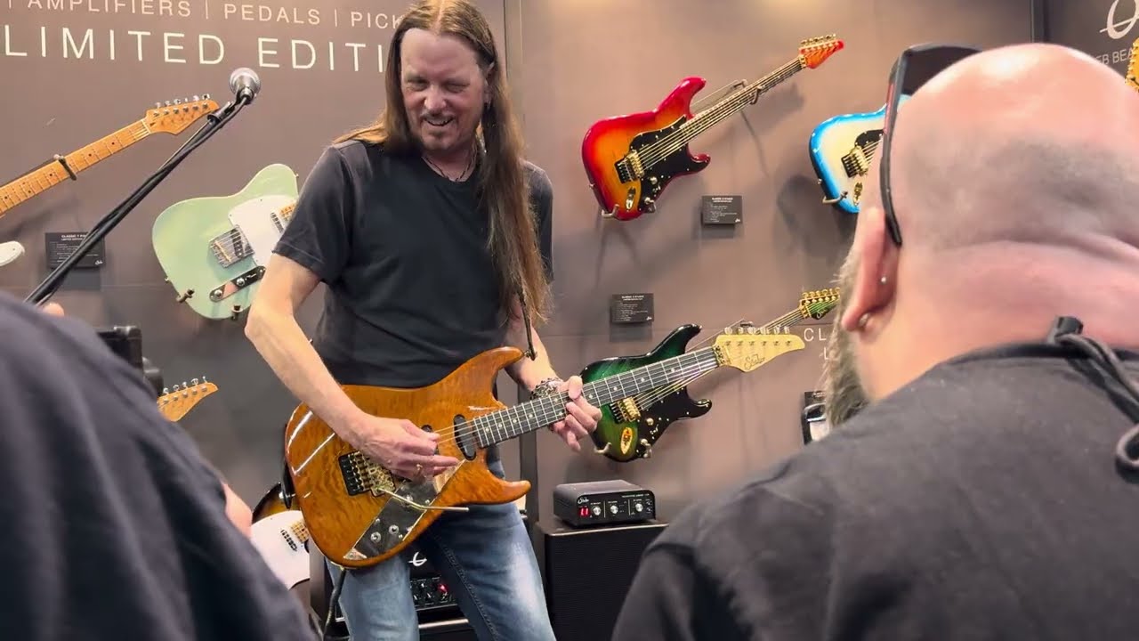 Reb Beach- NAMM 2026- "Little Robots" 4K UHD- Suhr Guitar/ Pt-15 Amp/ Shiba Drive