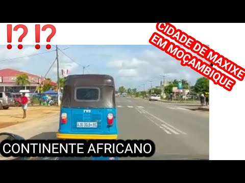 Cidade de Maxixe, Moçambique na África