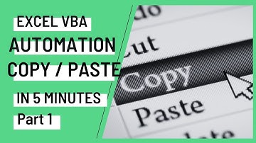 Learn 3 easy Copy and Paste methods using Excel VBA in 5 minutes [2021]