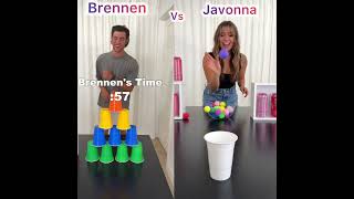Brennen vs Javonna #challenge #shorts