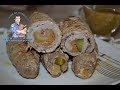 Мясные рулетики из говядины(телятины) с начинкой. Вкусные пальчики с кислой начинкой