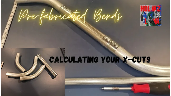 How to install pre-fabricated conduit bends (How to calculate your cuts)