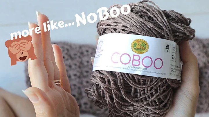 Crocheters, Avoid This Yarn!🙄... Coboo from Lion Brand \\ Yarn Review