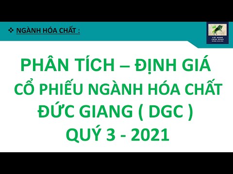 Video Phân Tích - Định Giá Cổ Phiếu DGC - Ngành Hóa Chất (... - youtube