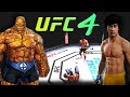 Thing (Fantastic Four) vs Bruce Lee  - EA sports UFC 4 - rematch