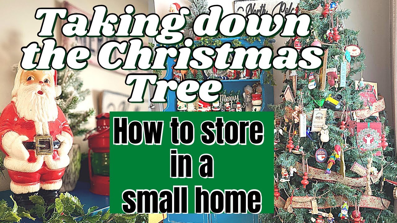 Christmas tree STORAGE HACK / Taking down decorations / Clever ...