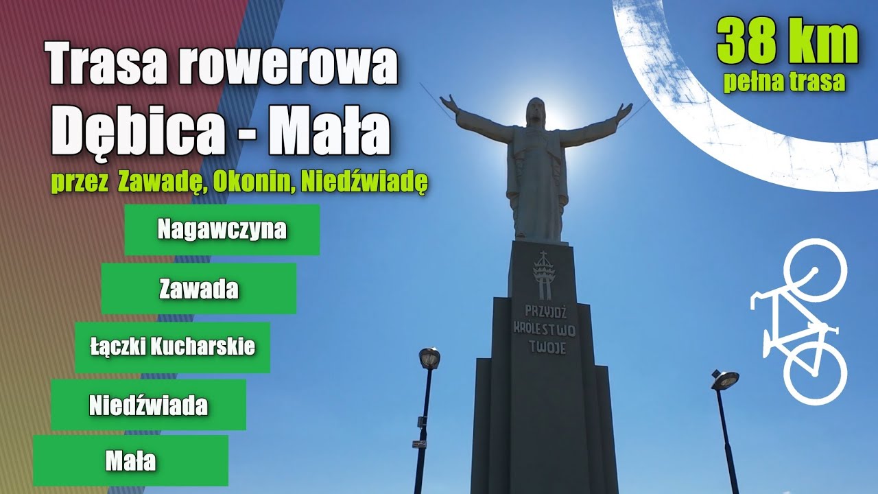 Trasa rowerowa [38km] Dębica - Zawada - Mała - Dębica