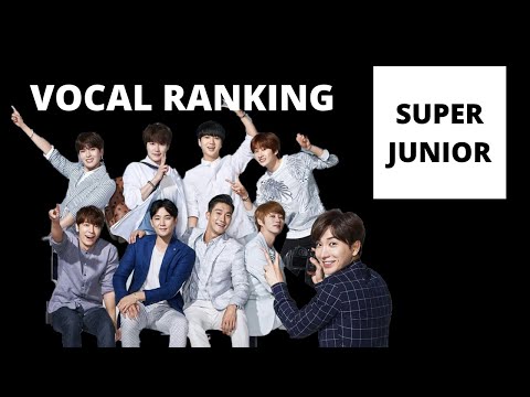 Super Junior: Vocal Ranking