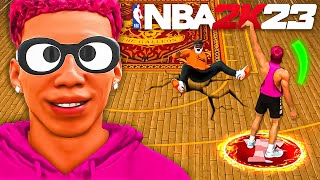 I DOMINATED the *NEW* 1v1 Court on NBA 2K23!