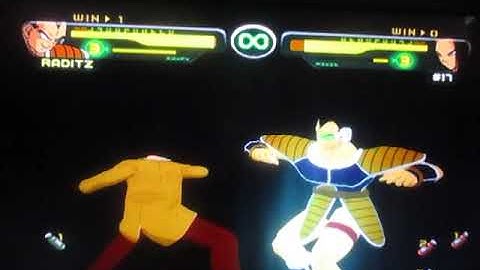Dragon Ball Z Budokai(Gamecube)-Raditz vs Android 17