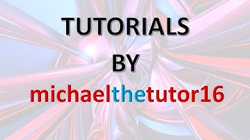 VIDEO #01 (Excel 2016) - Maneuvering around the user interface in Excel