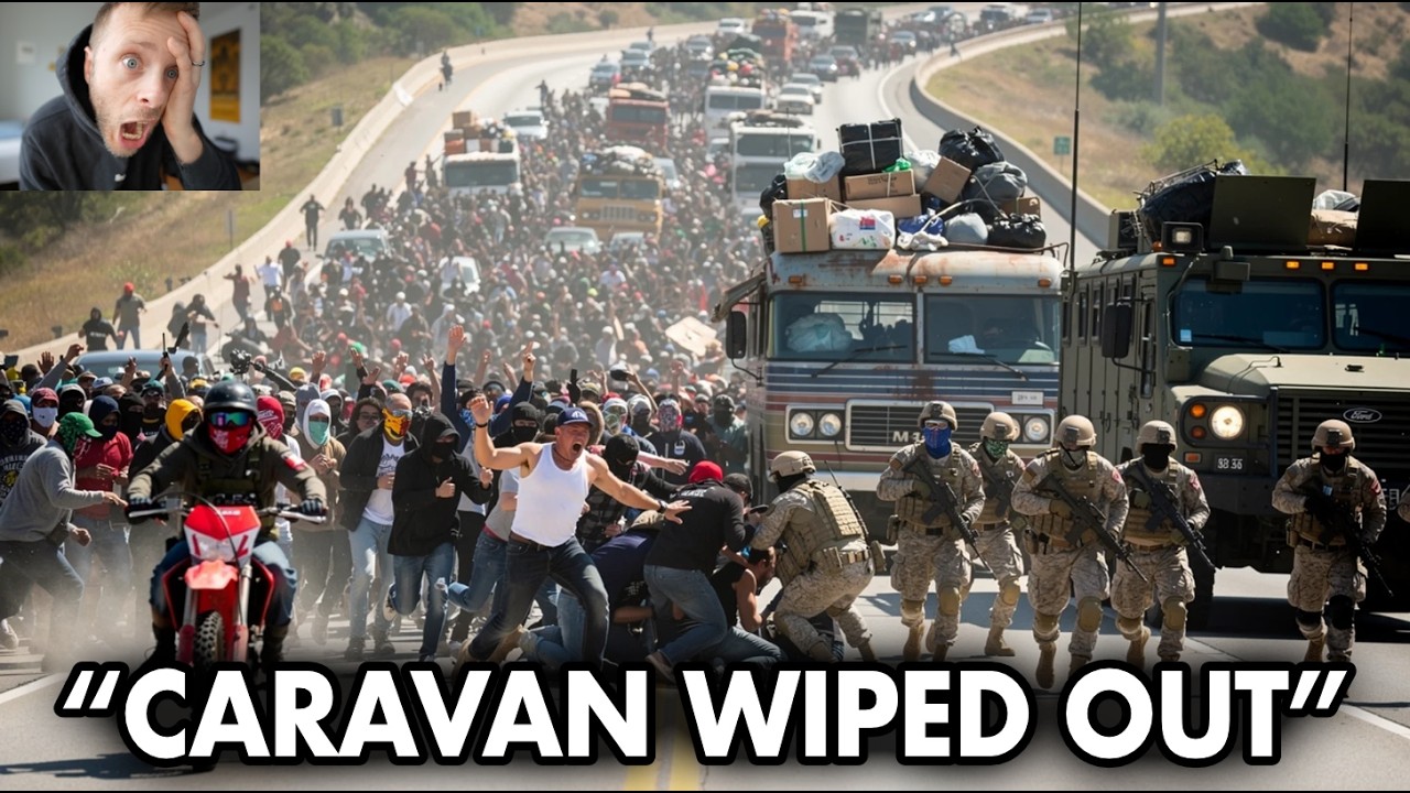 ⁣600,000 Illegals “MARCH ON AMERICA”… Trump Tells Marines “INVADE MEXICO NOW”