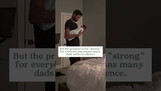 Dads get postpartum depression, too. 💙
