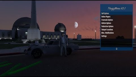 GTA V Thugz ModMenu V2 TU27 { FREE DOWNLOAD }