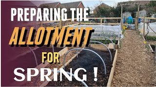 PREPARING THE ALLOTMENT FOR SPRING