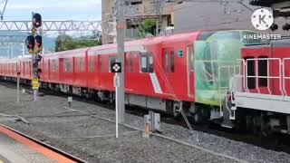 東京メトロ丸ノ内線　2000系　2151F　甲種輸送　DD200牽引　放出通過