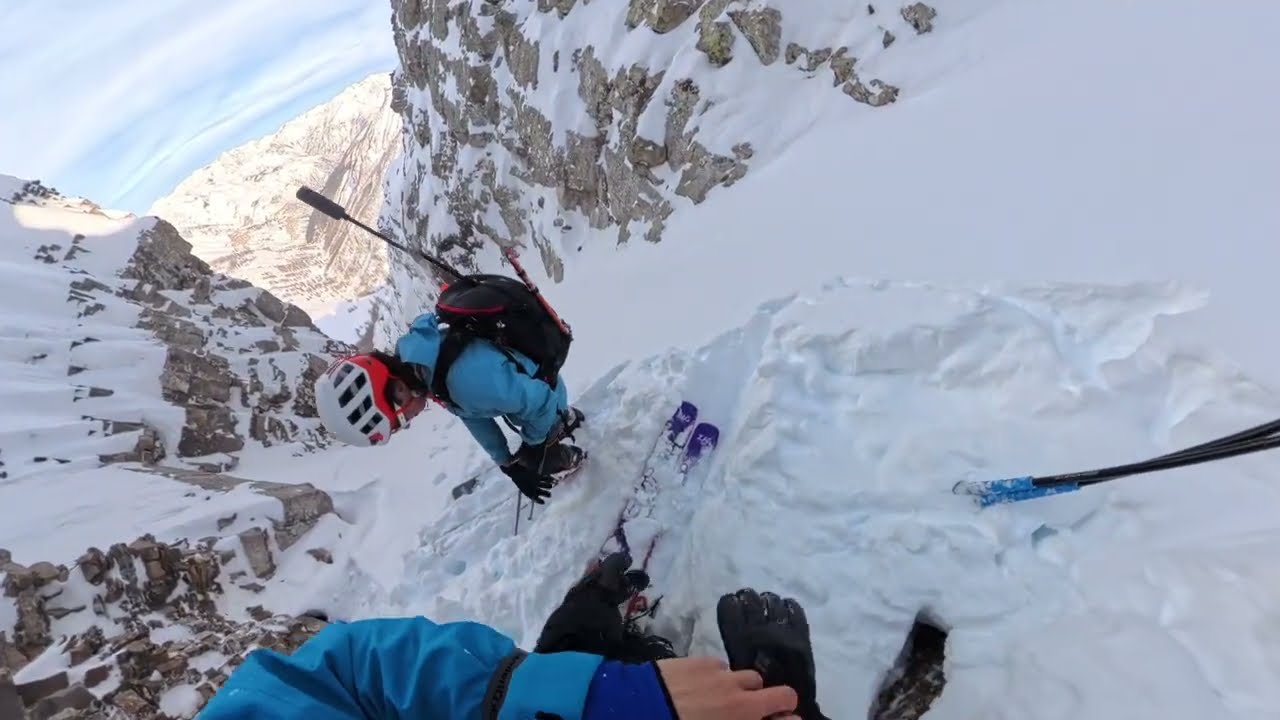 Couloir NE La raie des fesses (TEST ZAG UBAC 102)