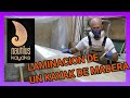 LAMINACION DE UN KAYAK DE MADERA