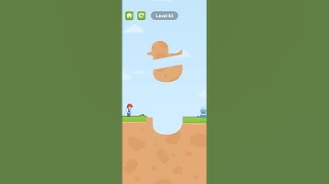 😅😅slice to save man level 53😂😂#slicetosave #game #walkthrough  #slicetosavegame #funny #shorts