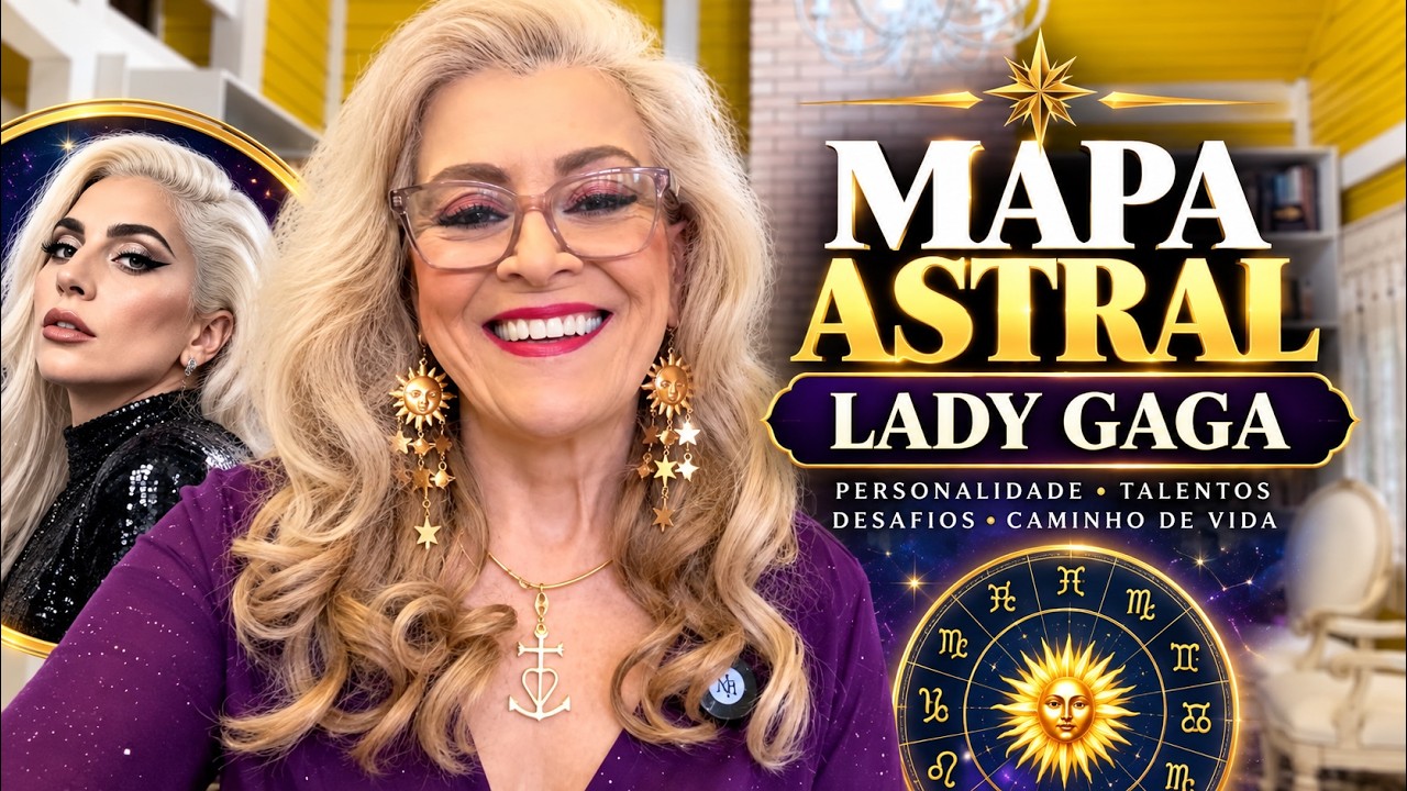 MAPA ASTRAL LADY GAGA E SEU BEBÊ