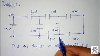 NODAL ANALYSIS OF CAPACITIVE CIRCUIT || JEE & NEET || Tips & Tricks || By Sanjeet Singh