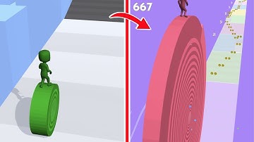 Layers Roll 🌈⭕🌈All Levels Walkthrough Gameplay Android,iOS BIG UPDATE New Level JIY87T