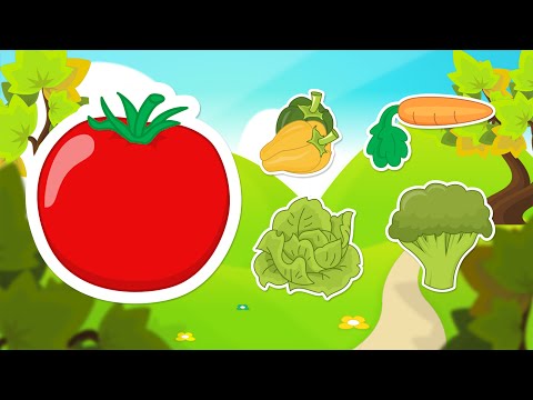 تعليم أسماء الخضروات للاطفال باللغة العربية