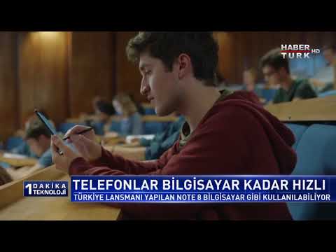 1 Dakika Teknoloji - Galaxy Note 8 Bilgisayar Kadar Hızlı